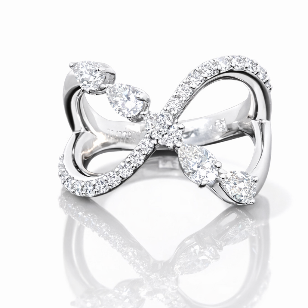 Infinity Diamond Ring Main image