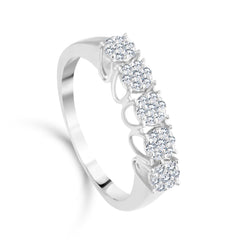 18k White Gold Diamond Ring