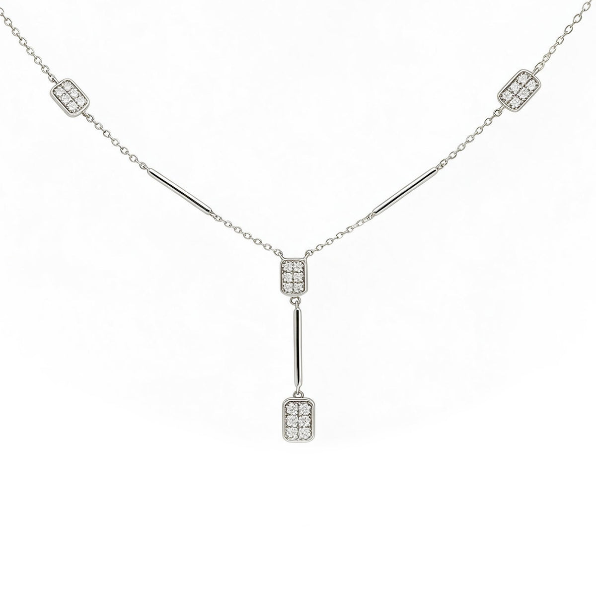 Diamond Lariat Necklace
