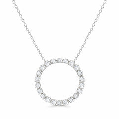 Diamond Circle necklace
