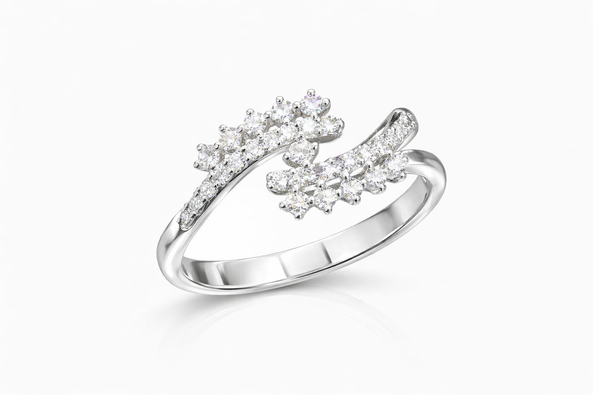 Open Diamond Ring