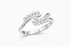 Open Diamond Ring