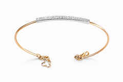 Diamond Bar Bangle