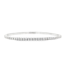 Shop the Classic Diamond Bangle by Amadura Jewelry. Visit El Korba & Citystars Mall. Includes an international IGI diamond certificate.
