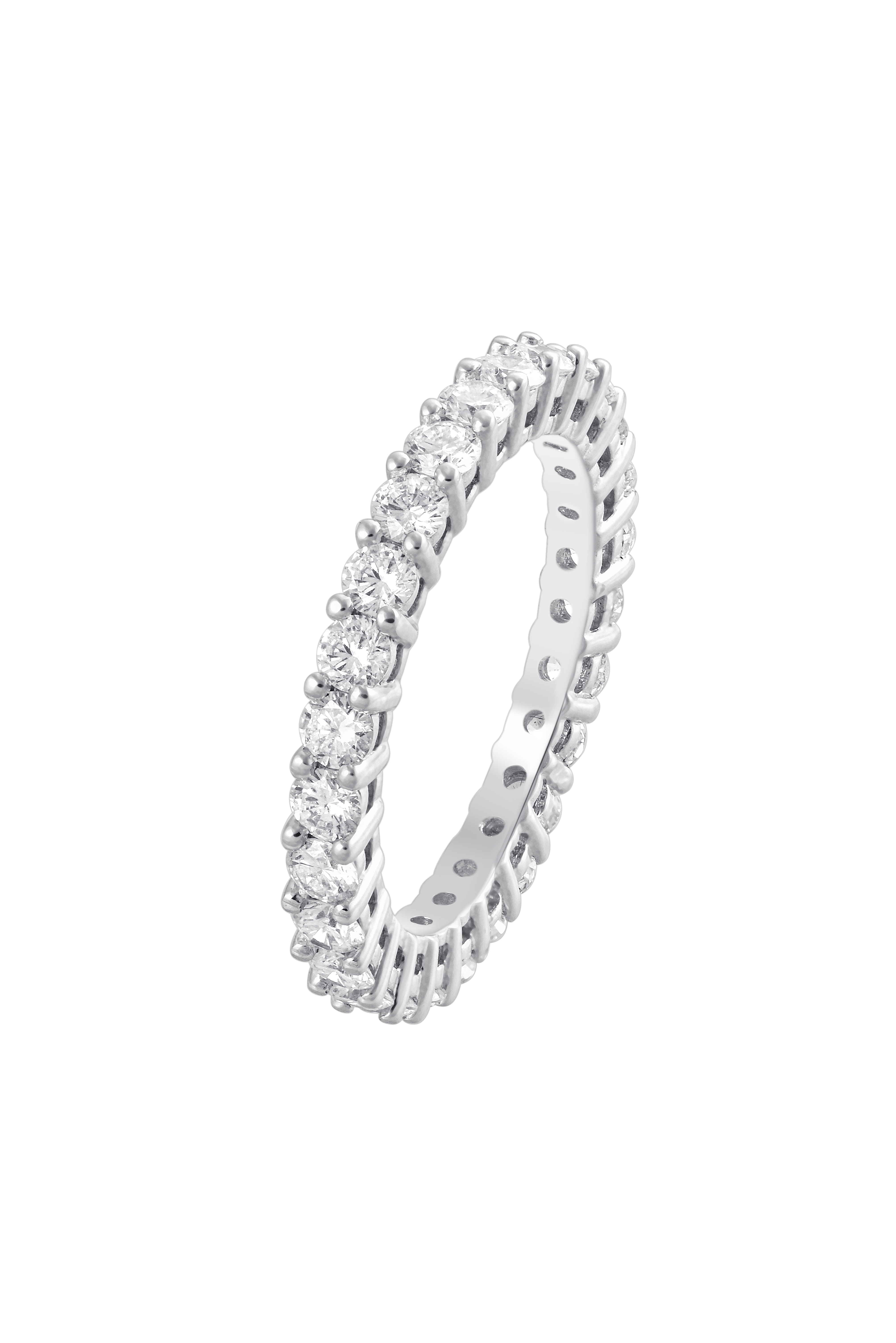 Round Diamond Eternity Band Main image