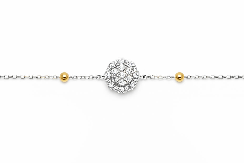 Shop the Elegant Flower Diamond Bracelet by Amadura Jewelry. Visit El Korba & Citystars Mall. IGI, GIA & HRD certificates upon request.