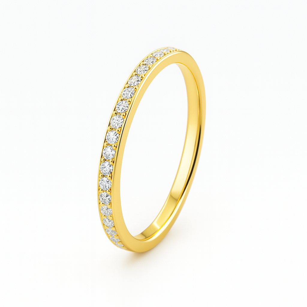 Half Eternity Diamond Ring Main image