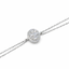 Shop the Oval Cluster Diamond Bracelet in 18K White Gold by Amadura Jewelry. Visit El Korba & Citystars Mall. IGI, GIA & HRD certificates upon request.

