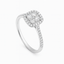 Cushion Halo Diamond Ring