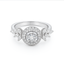 Vintage Halo Diamond Ring