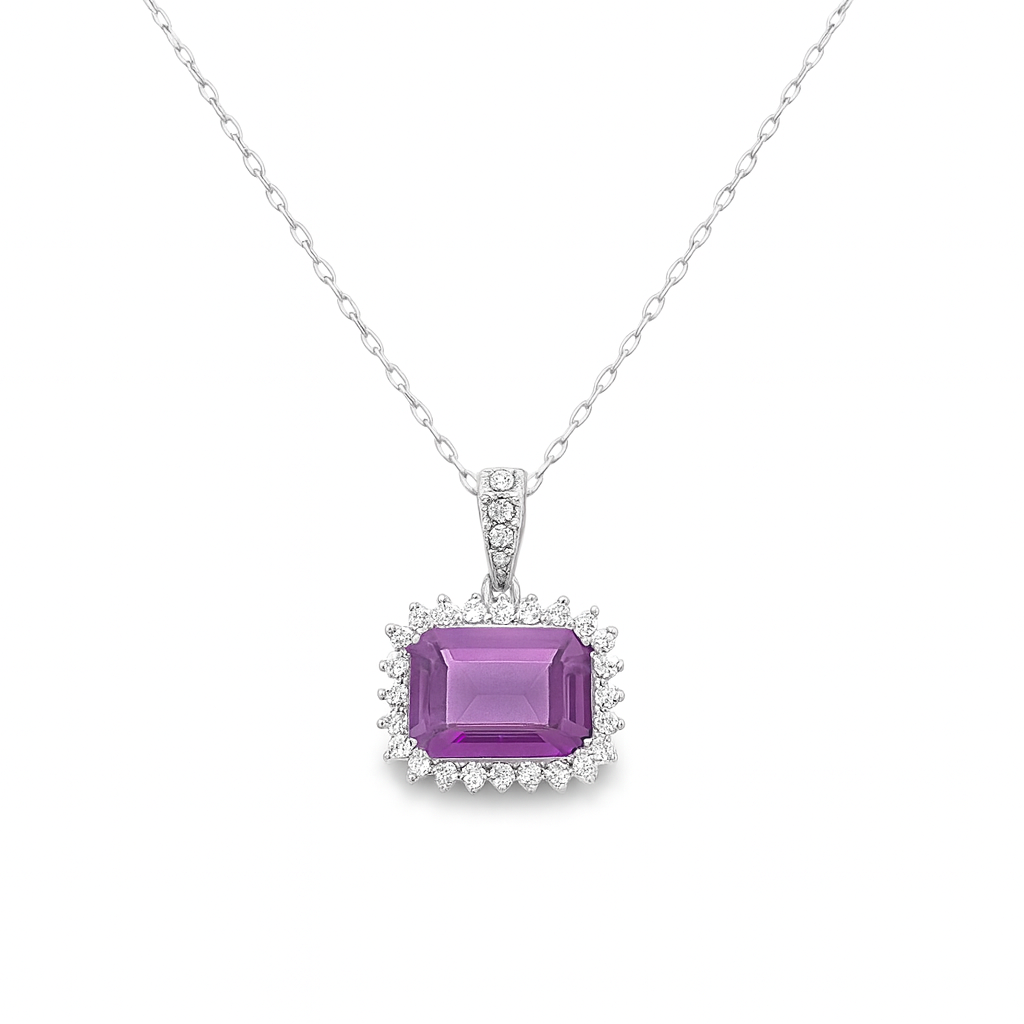 Elegant Amethyst Pendant