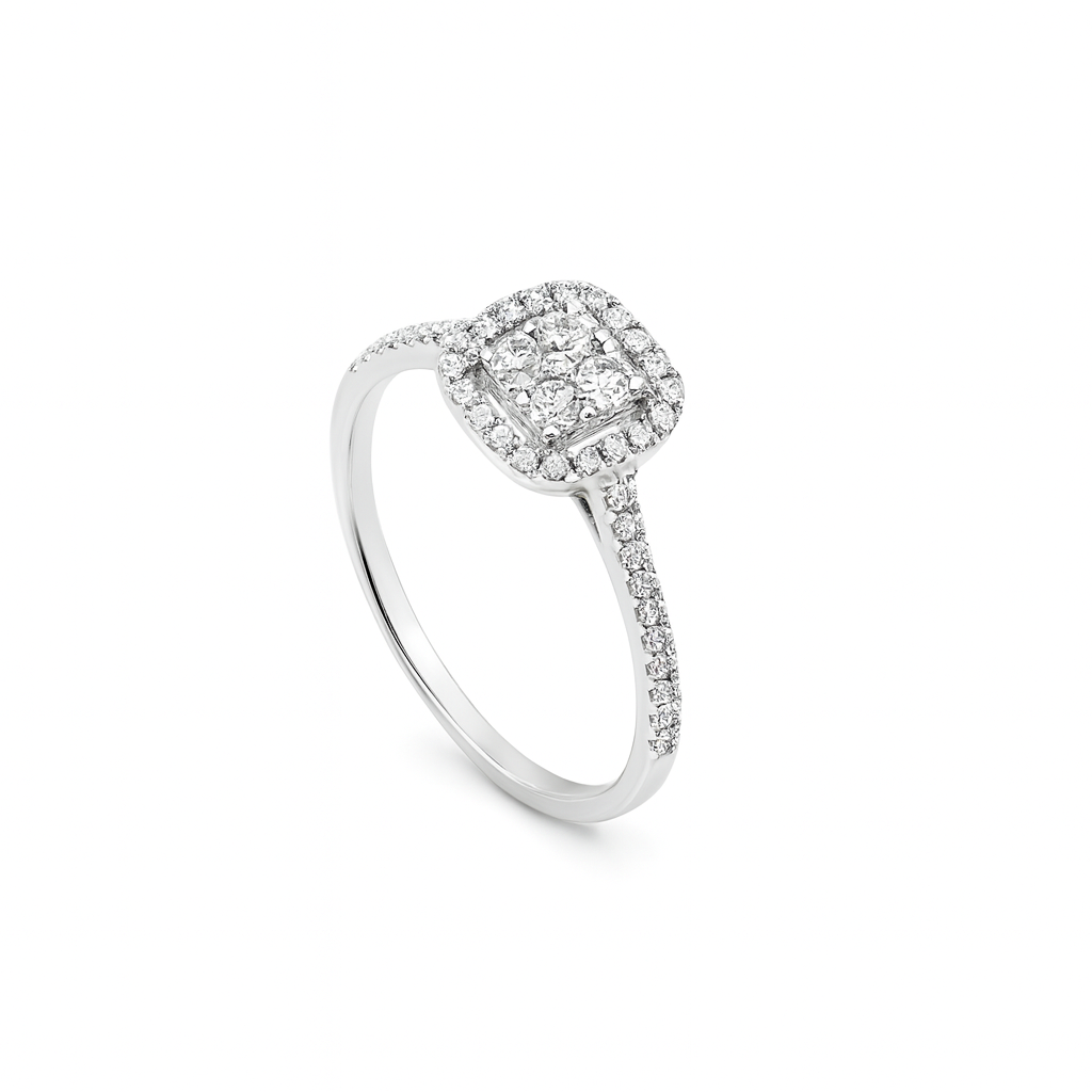 Diamond Ring in 18k Gold