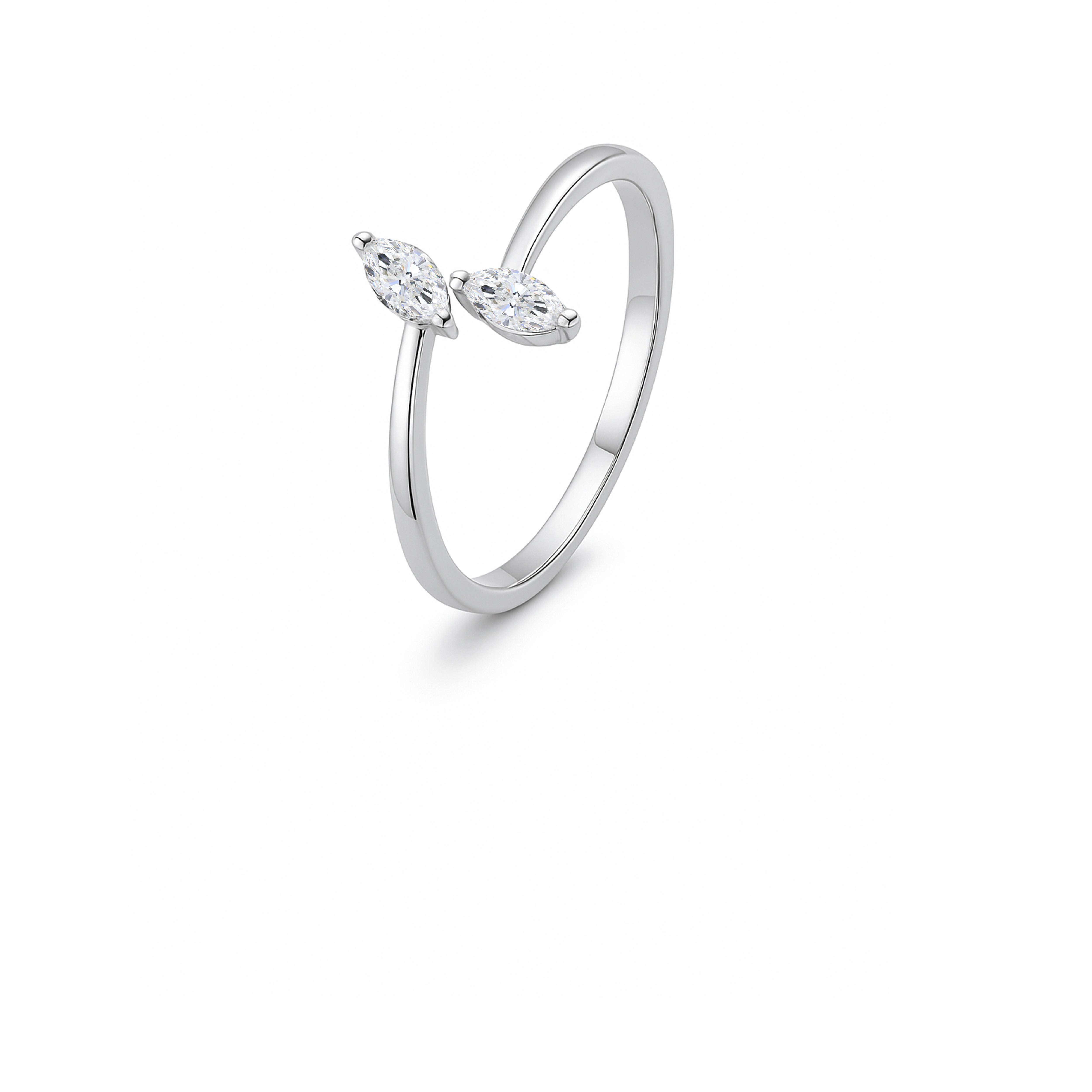 Double Marquise Diamond Ring Main image