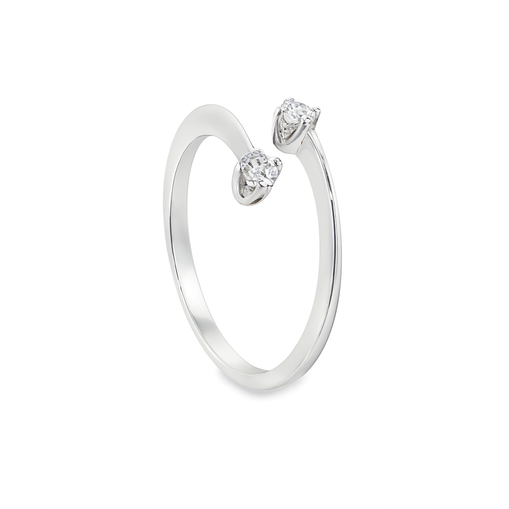 Open Diamond Ring Secondary image
