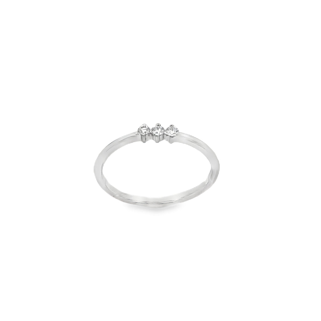 Three Stone Diamond Ring